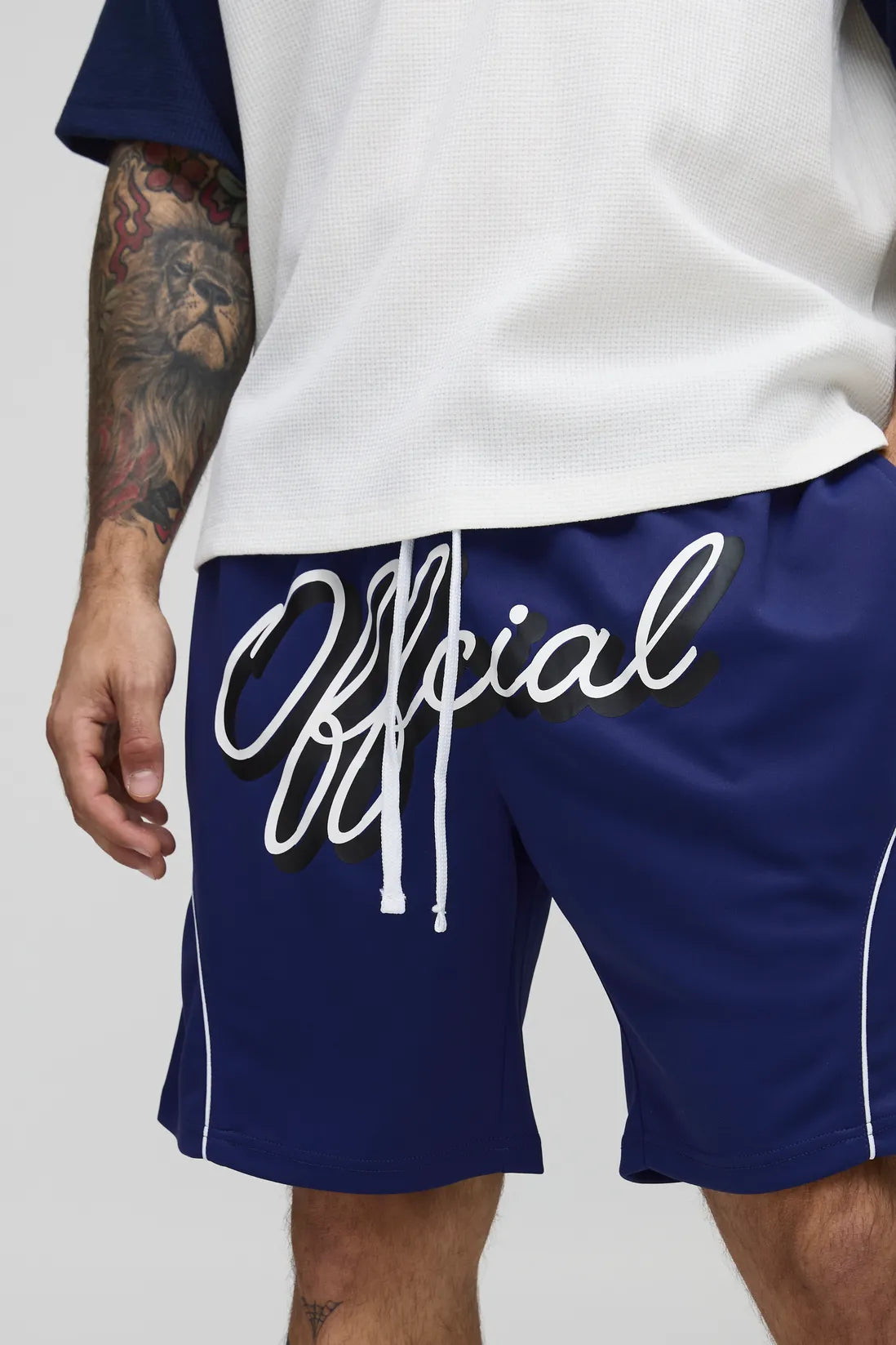 Official Relaxed Mid Length Sports Shorts