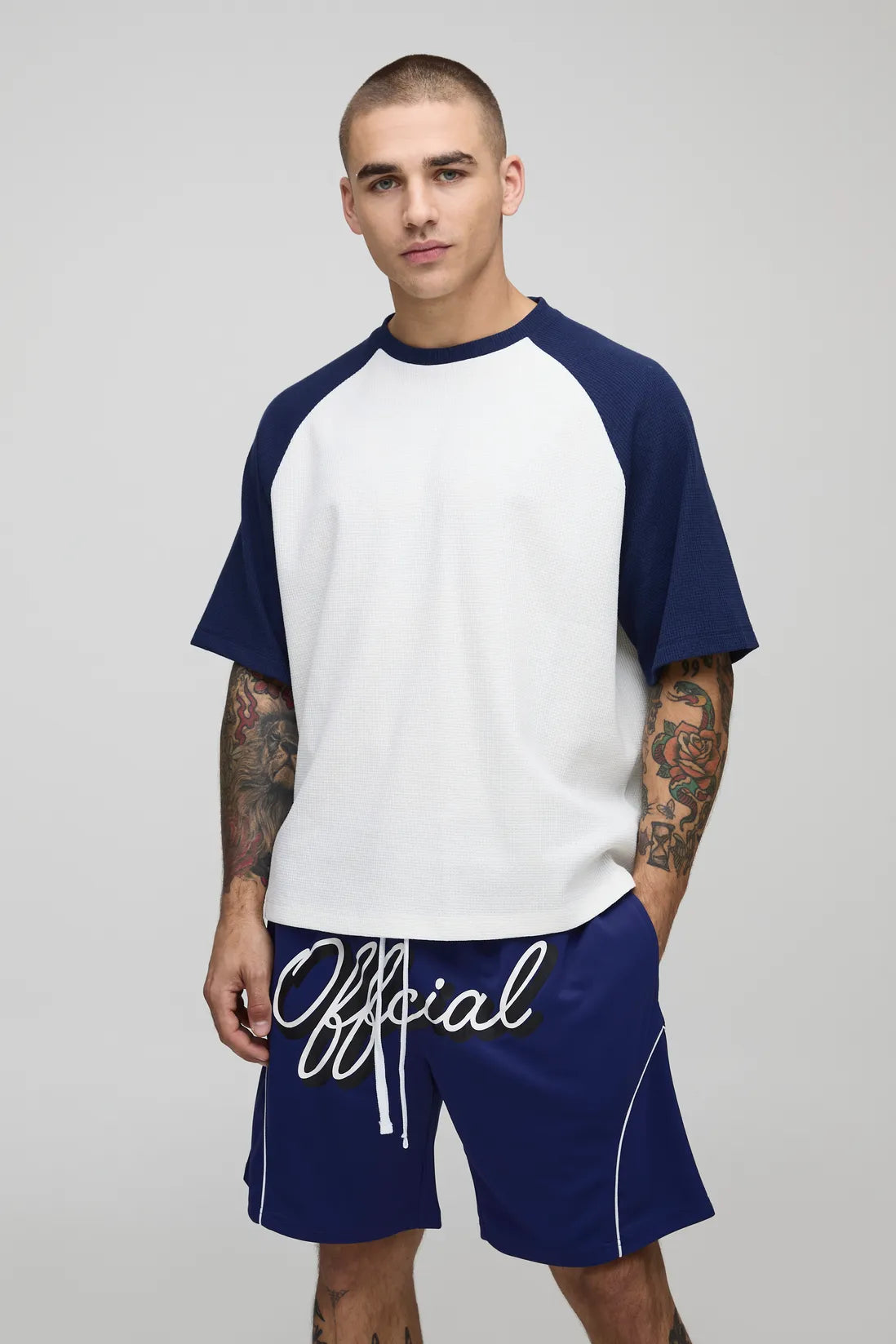 Official Relaxed Mid Length Sports Shorts