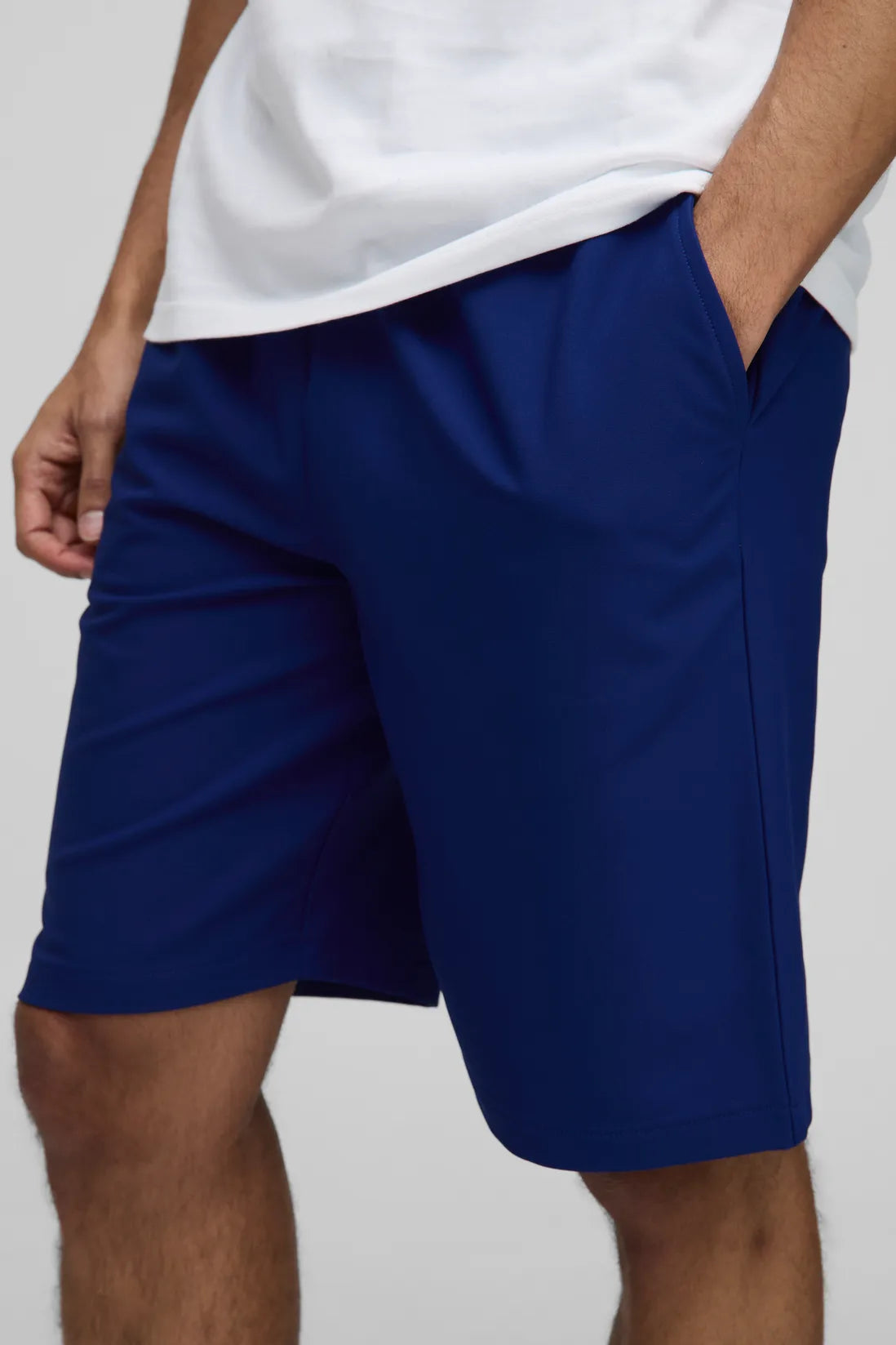 Elasticated Waist Relaxed Technical Stretch Shorts