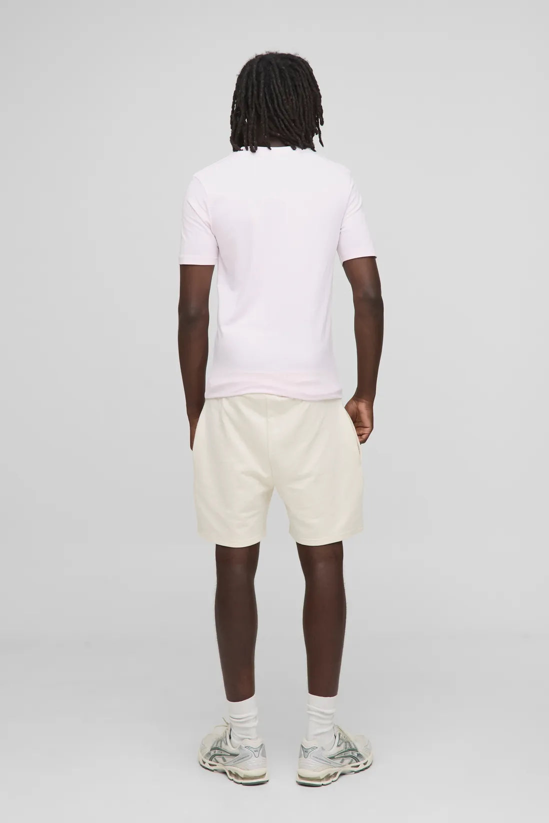 Basic Muscle Fit Crew Neck T-Shirt