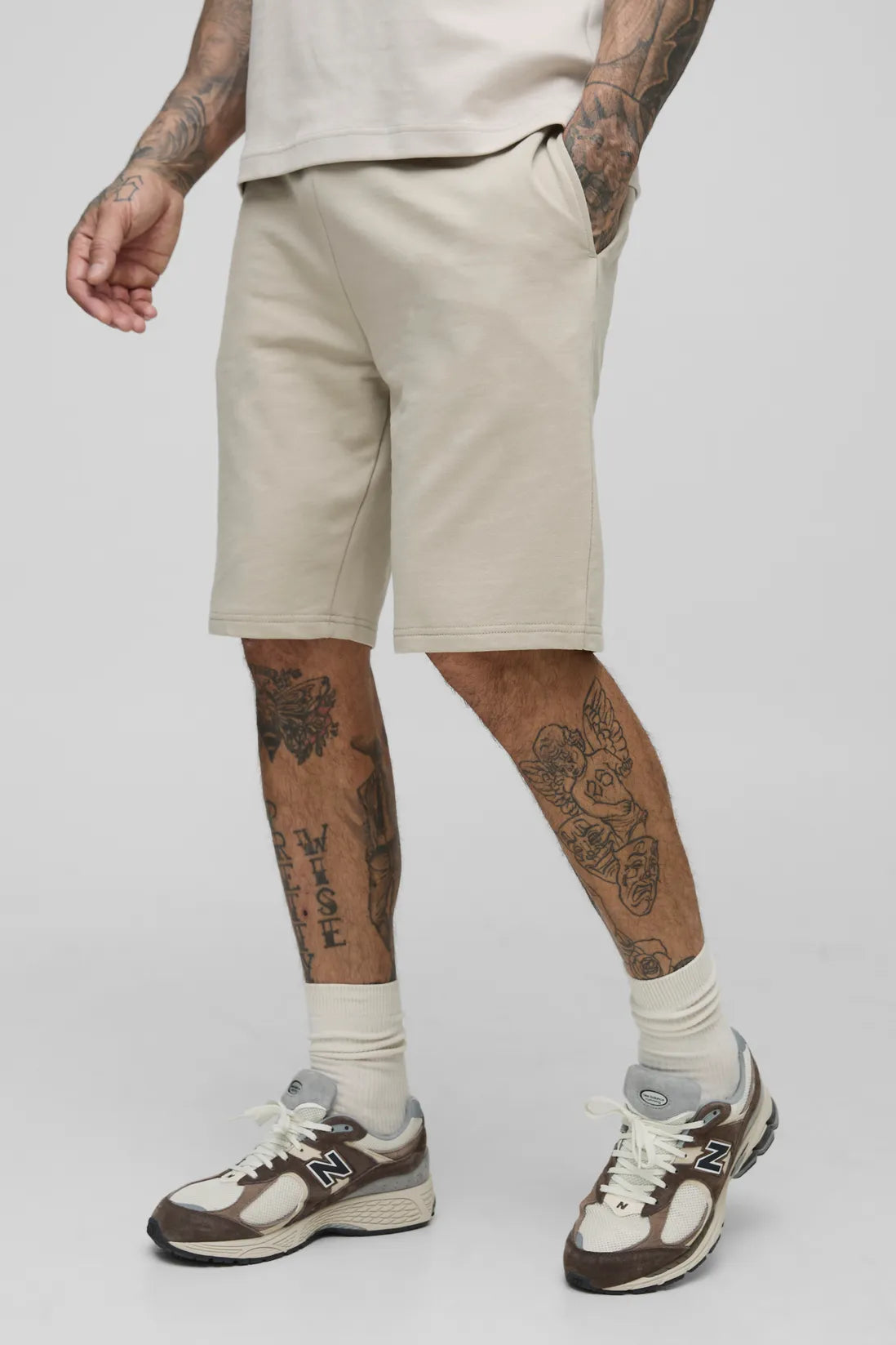 Tall 260GSM Loopback Slim Fit Basic Shorts