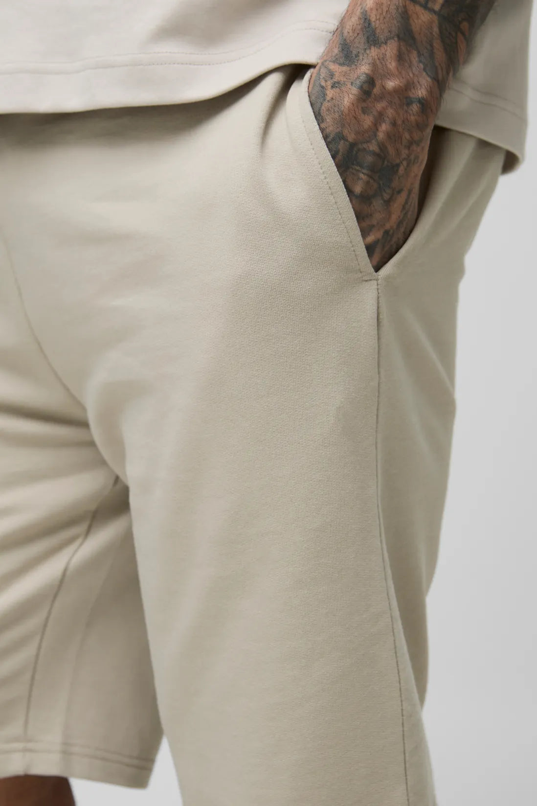 Tall 260GSM Loopback Slim Fit Basic Shorts