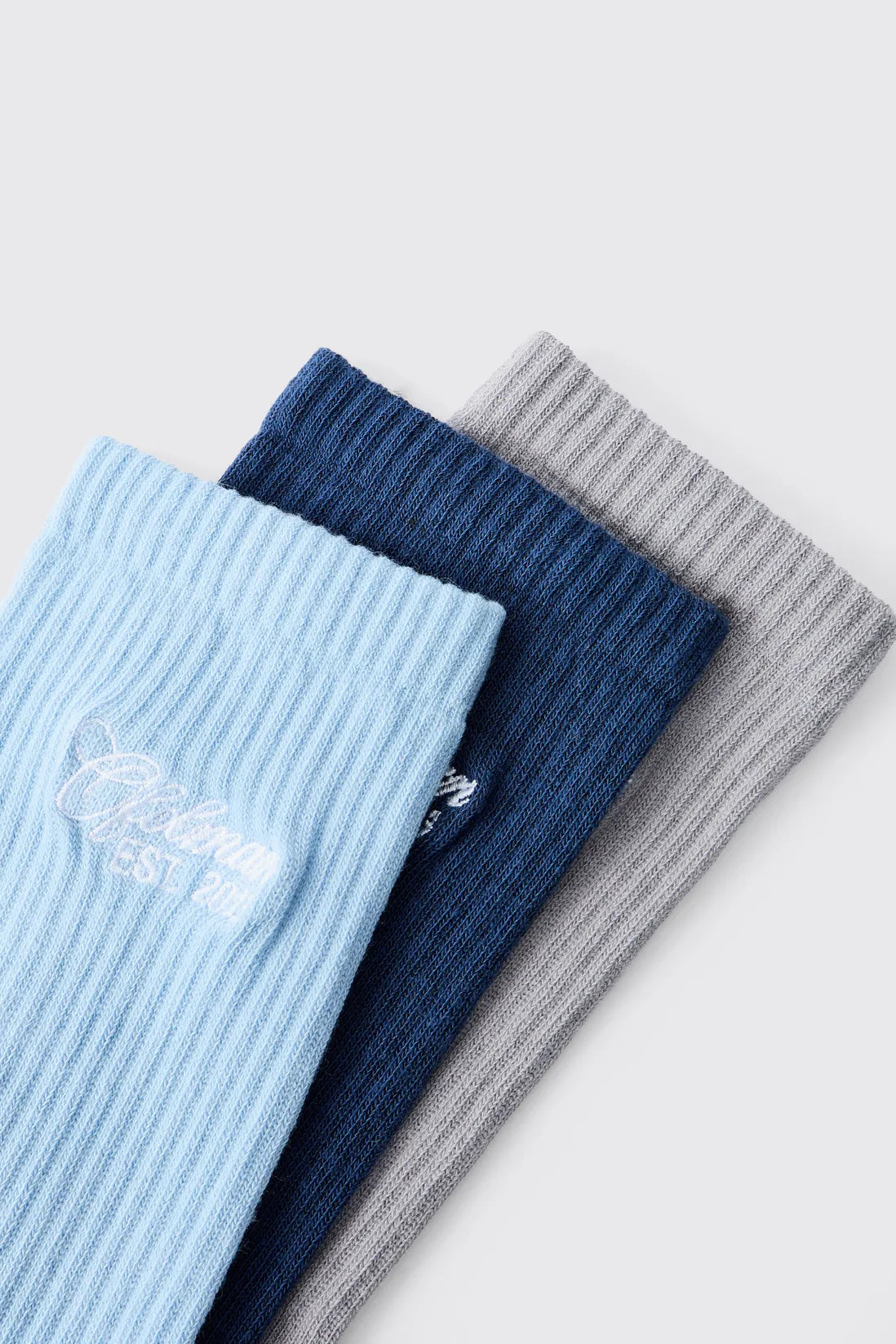 3 Pack Ofcl MAN Embroidered Sport Socks