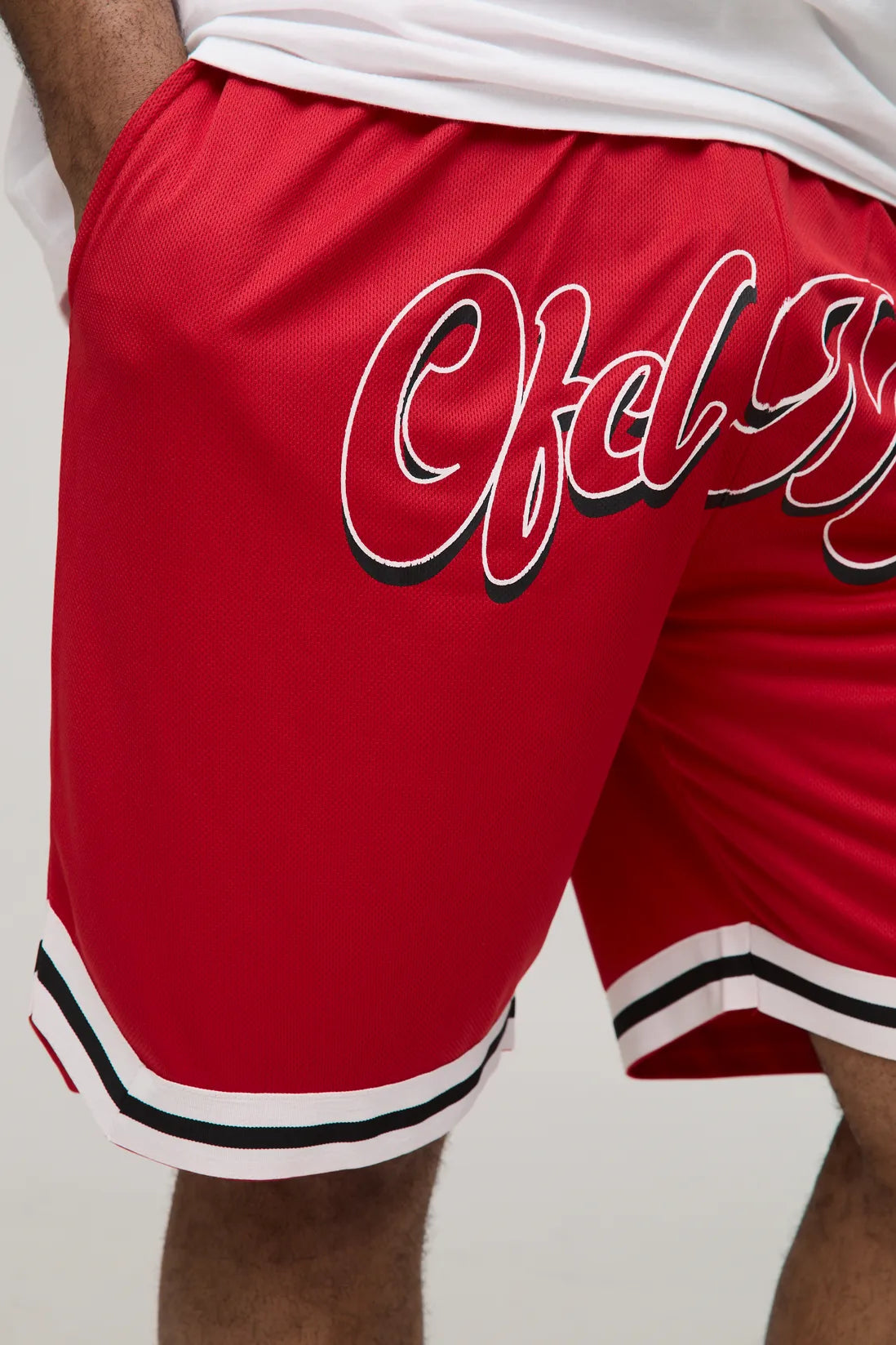 Plus OFCL Man Airtex Basketball Shorts