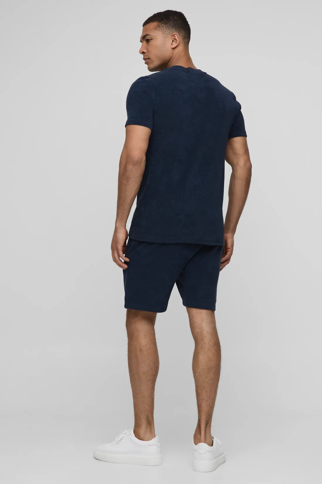 Slim Fit Towelling T-Shirt