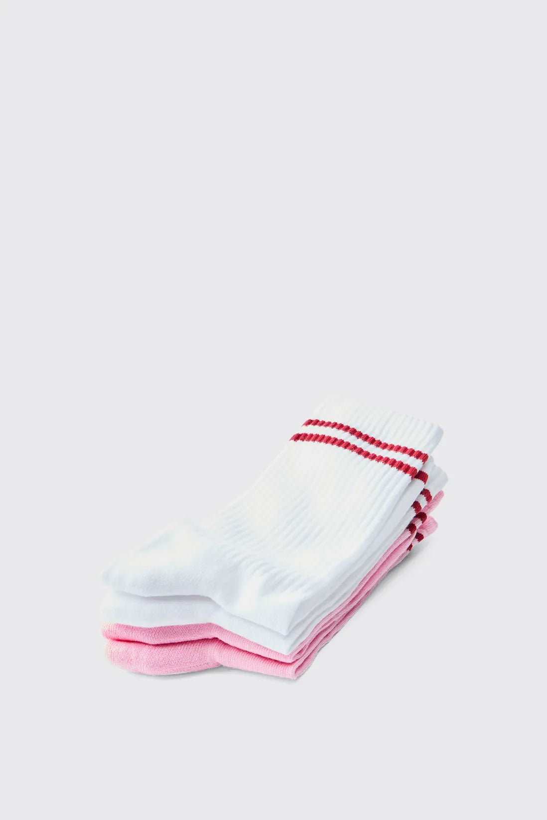 2 Pack Official MAN Highbuild Print Stripe Sport Sock