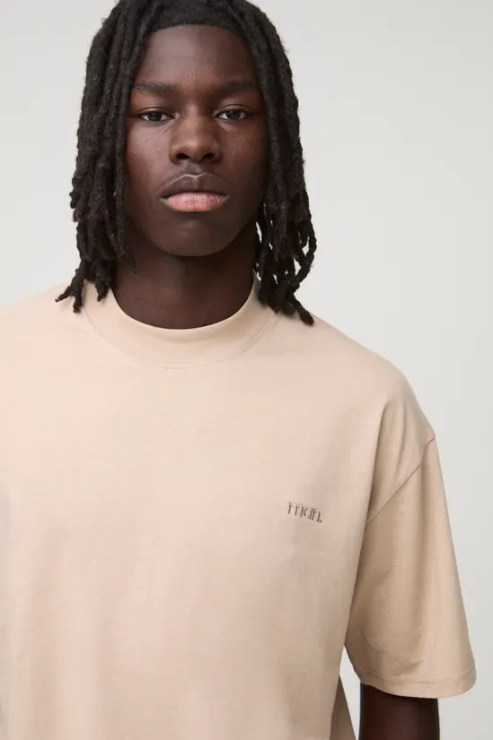 MAN. Oversized Boxy Extended Neck T-Shirt