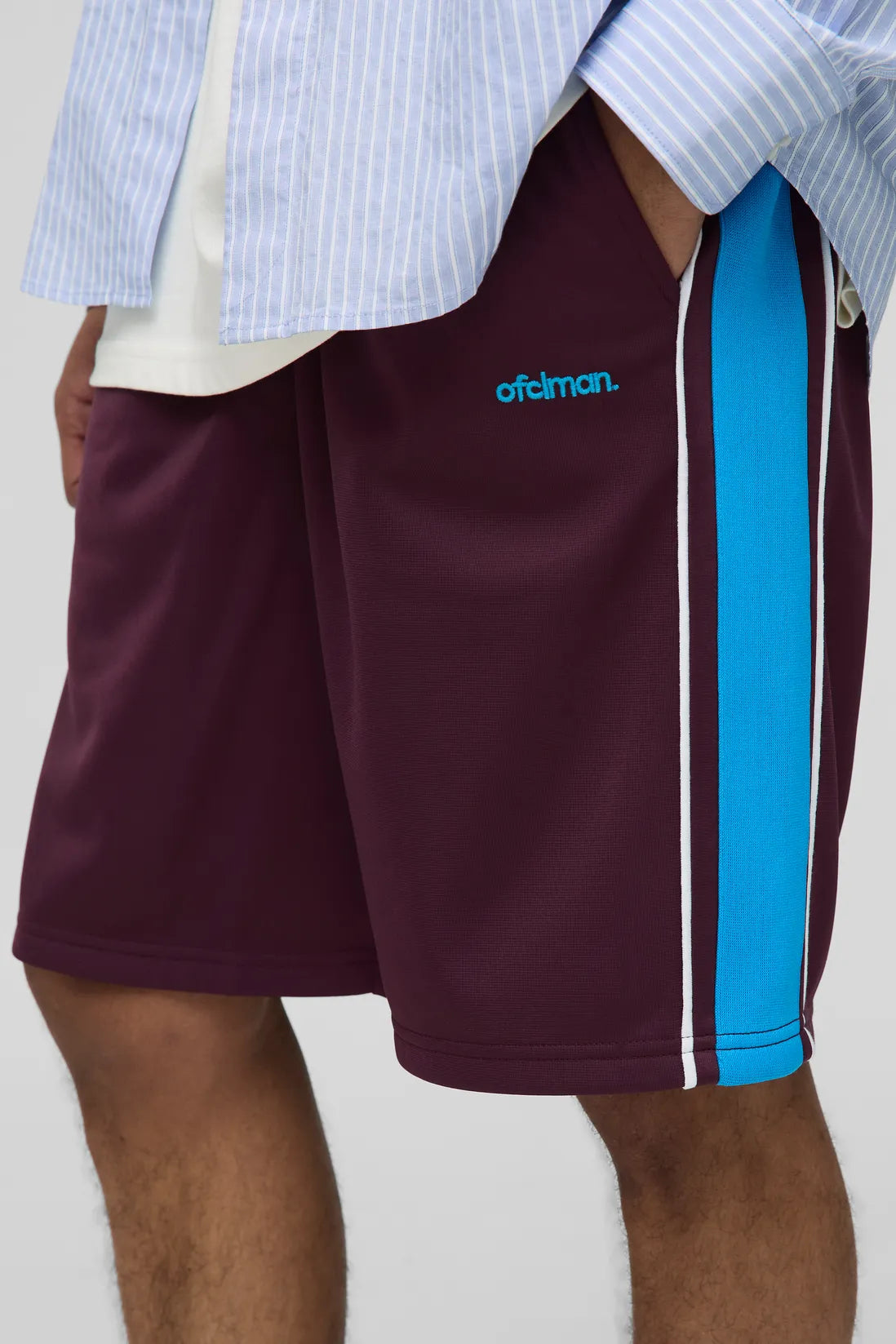Relaxed Tricot Mid Length Shorts