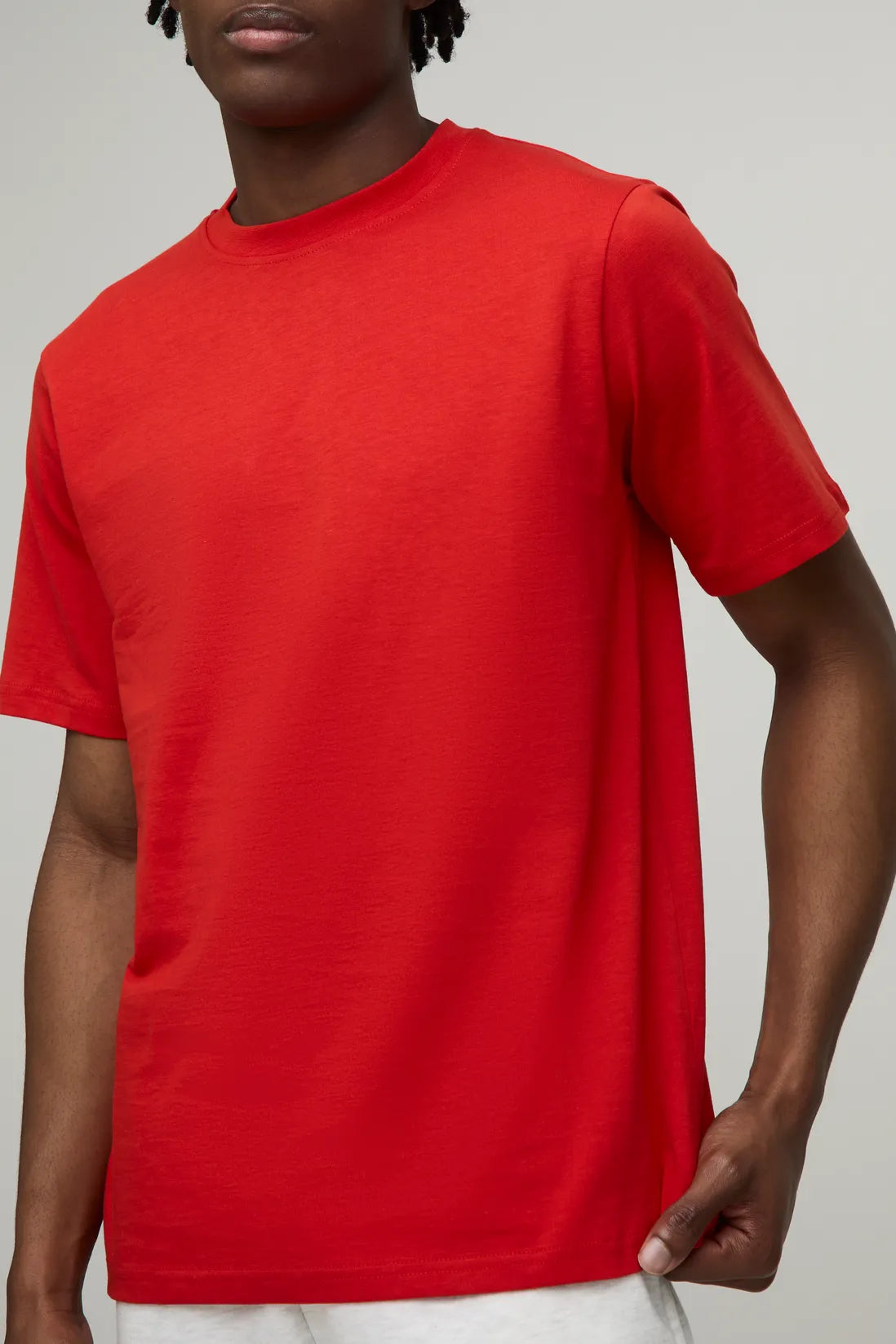 Regular Fit Basic Crew Neck T-shirt