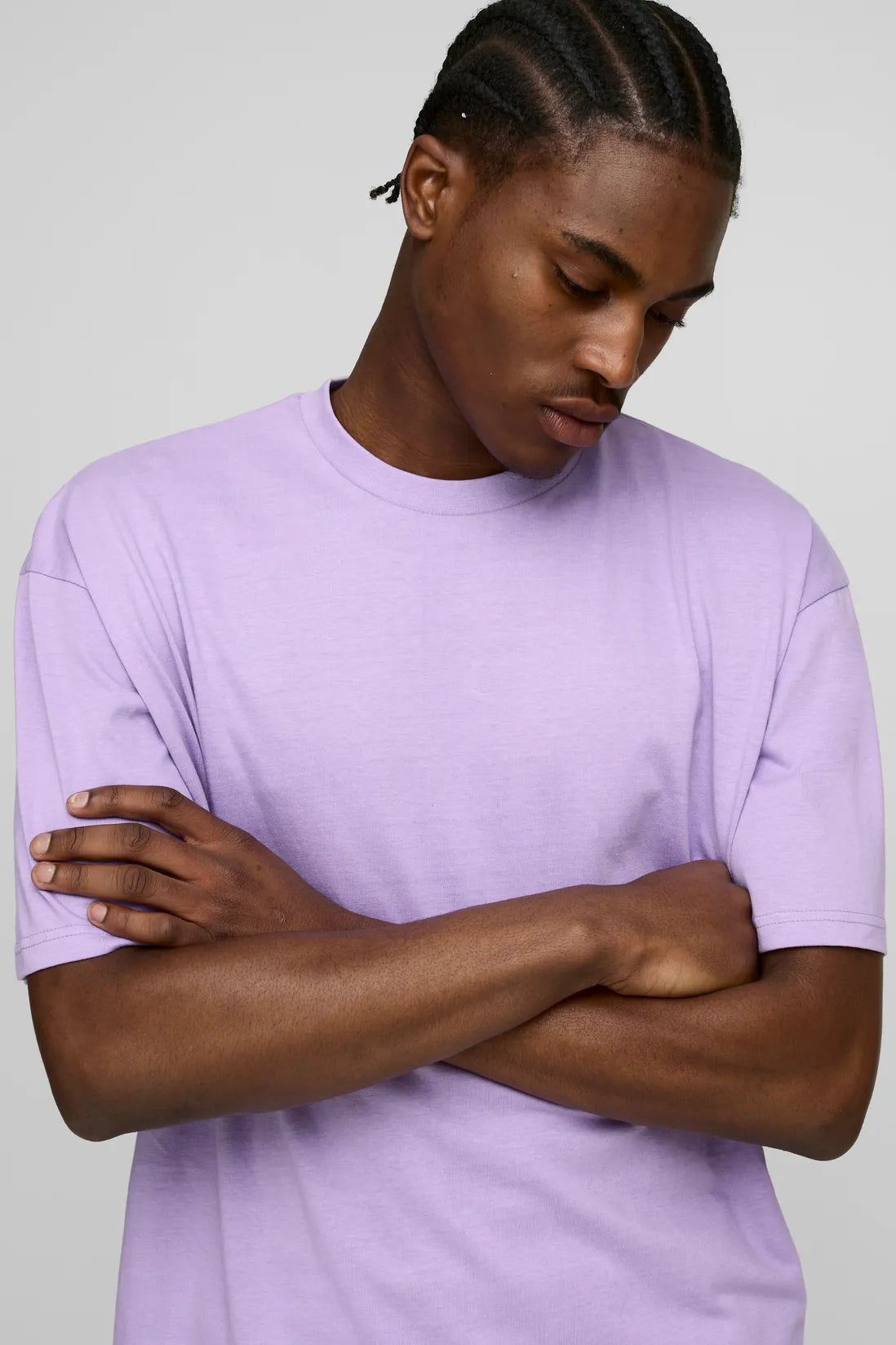 Oversized Basic Crew Neck T-shirt