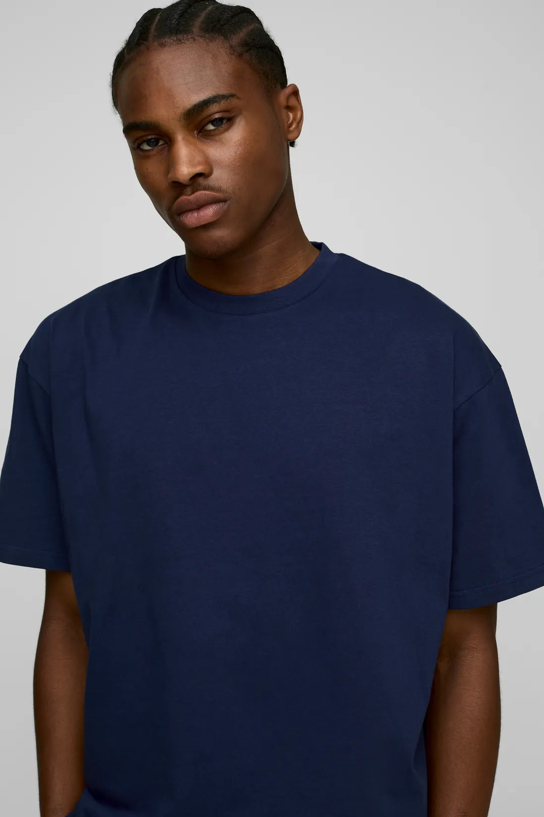 Oversized Basic Crew Neck T-shirt