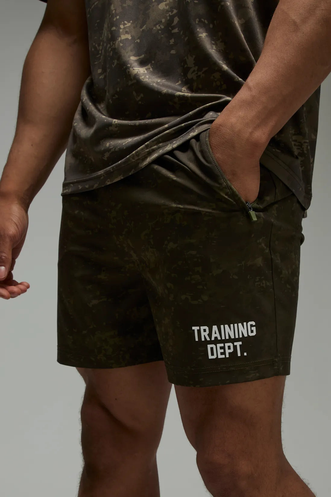 Training Dept Regular Fit 5inch Camo Short