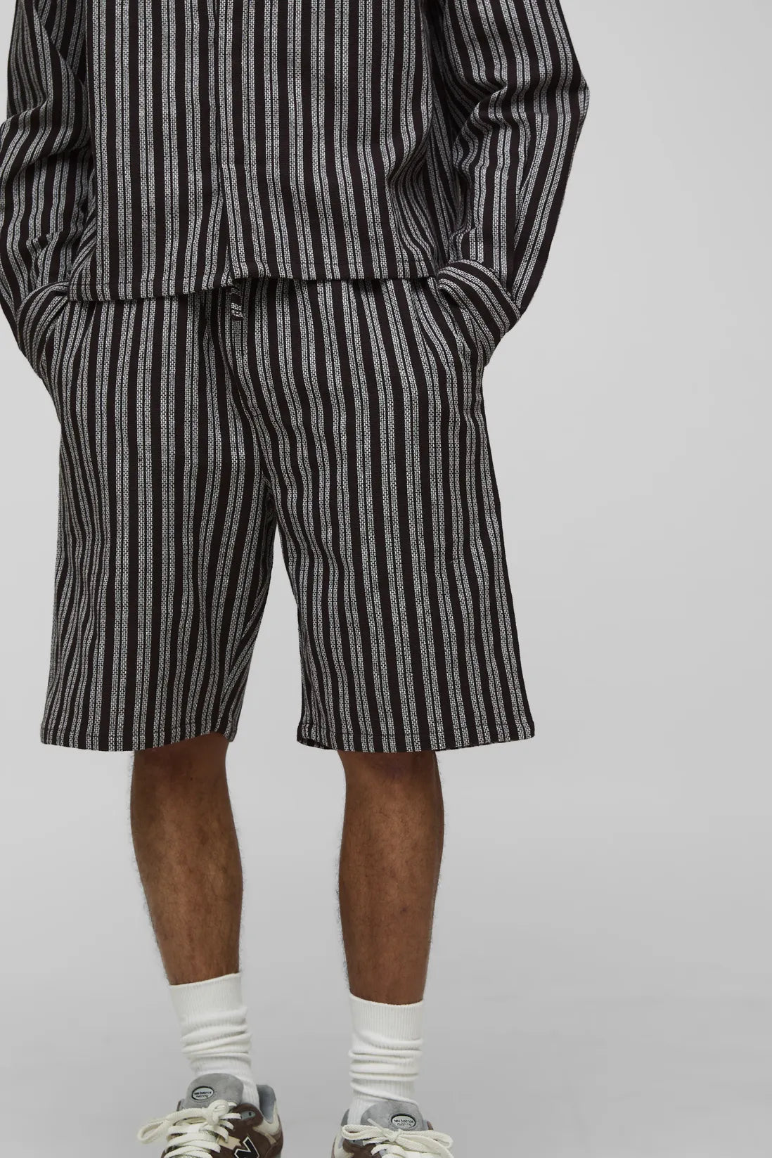 Stripe Relaxed Fit Short