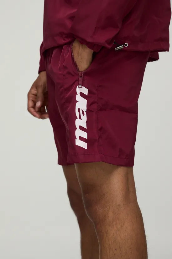 MAN Relaxed Nylon Short