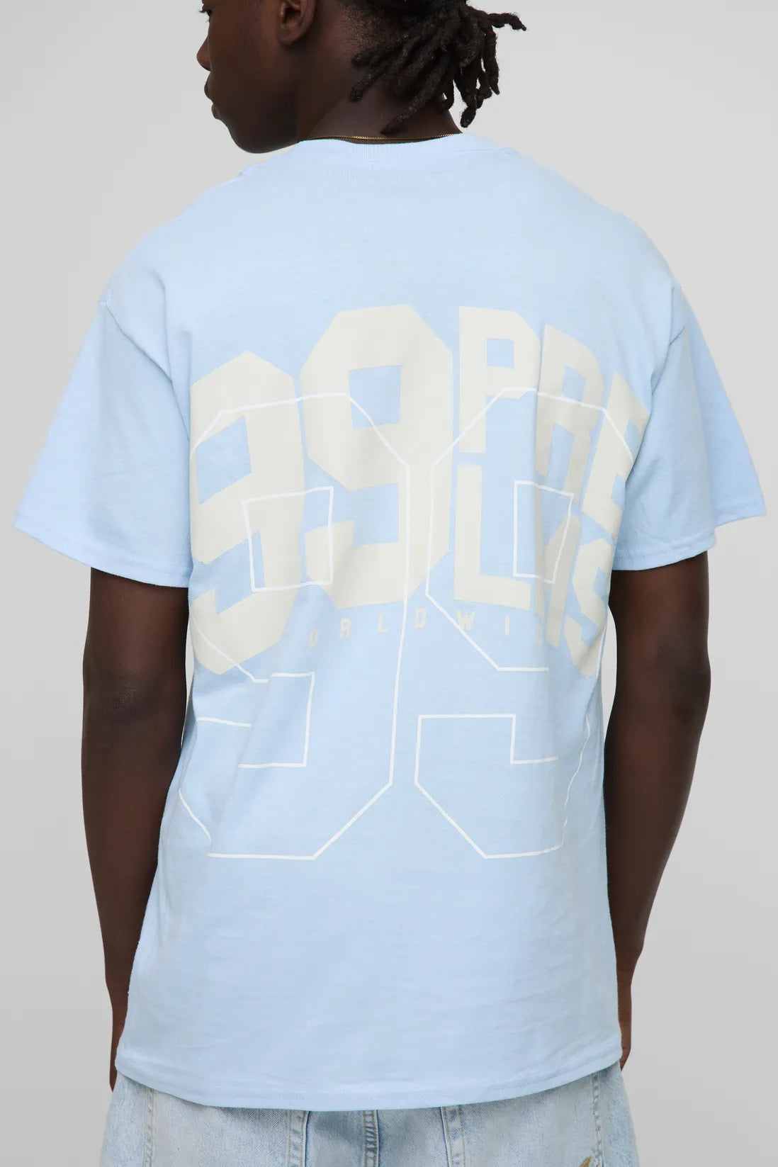 Oversized 99 Problems Slogan T-Shirt