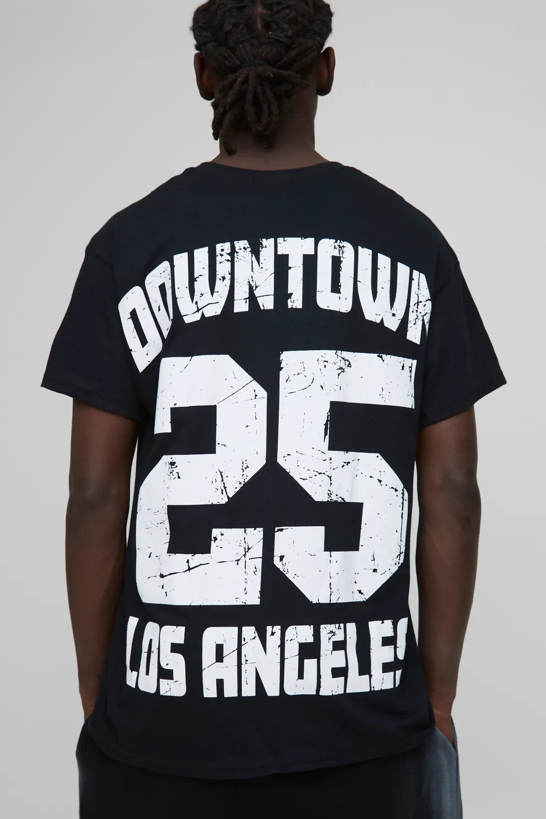 Oversized Downtown LA 25 Graphic T-Shirt