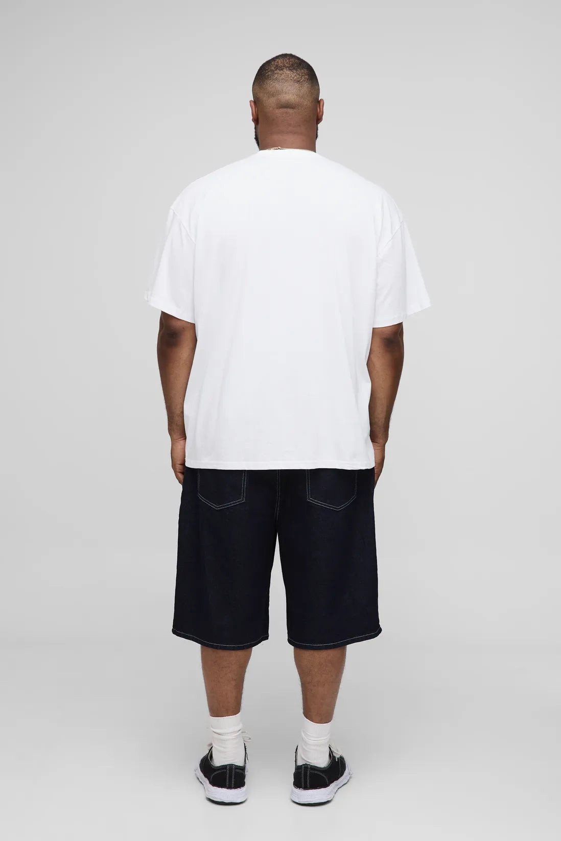 Plus Oversized No Doubt License Print T-Shirt