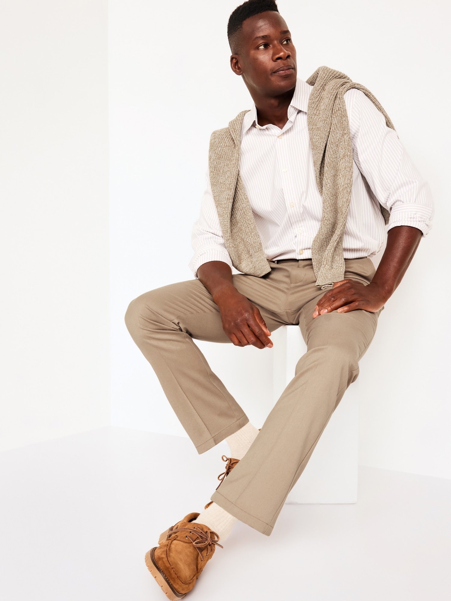 Chinos Straight Dress Pants