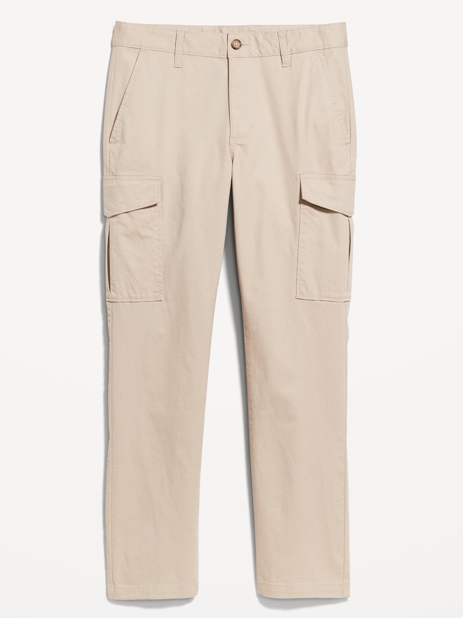 Chinos Straight Refined Tailored Cargo Pants