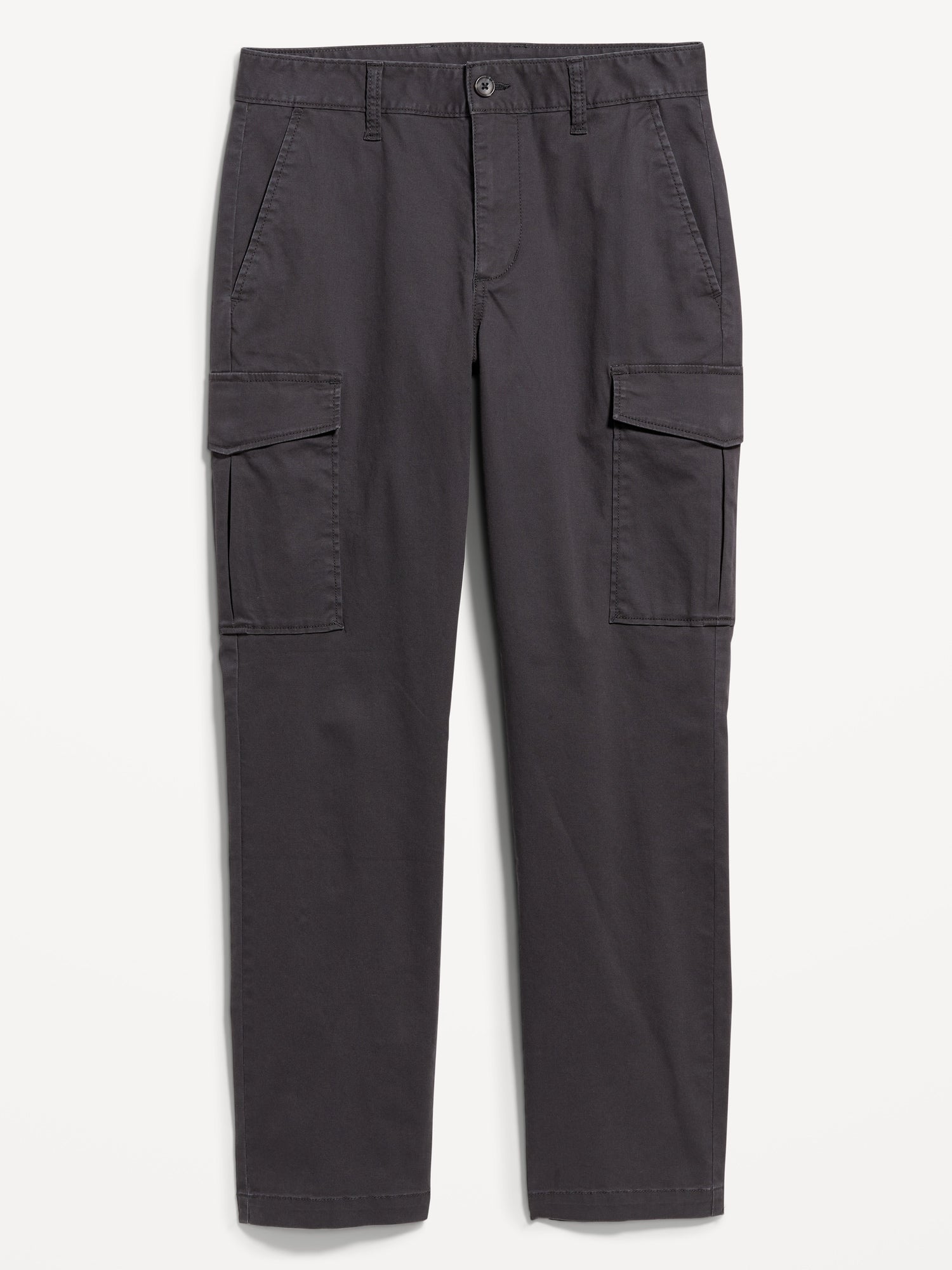 Chinos Straight Refined Tailored Cargo Pants