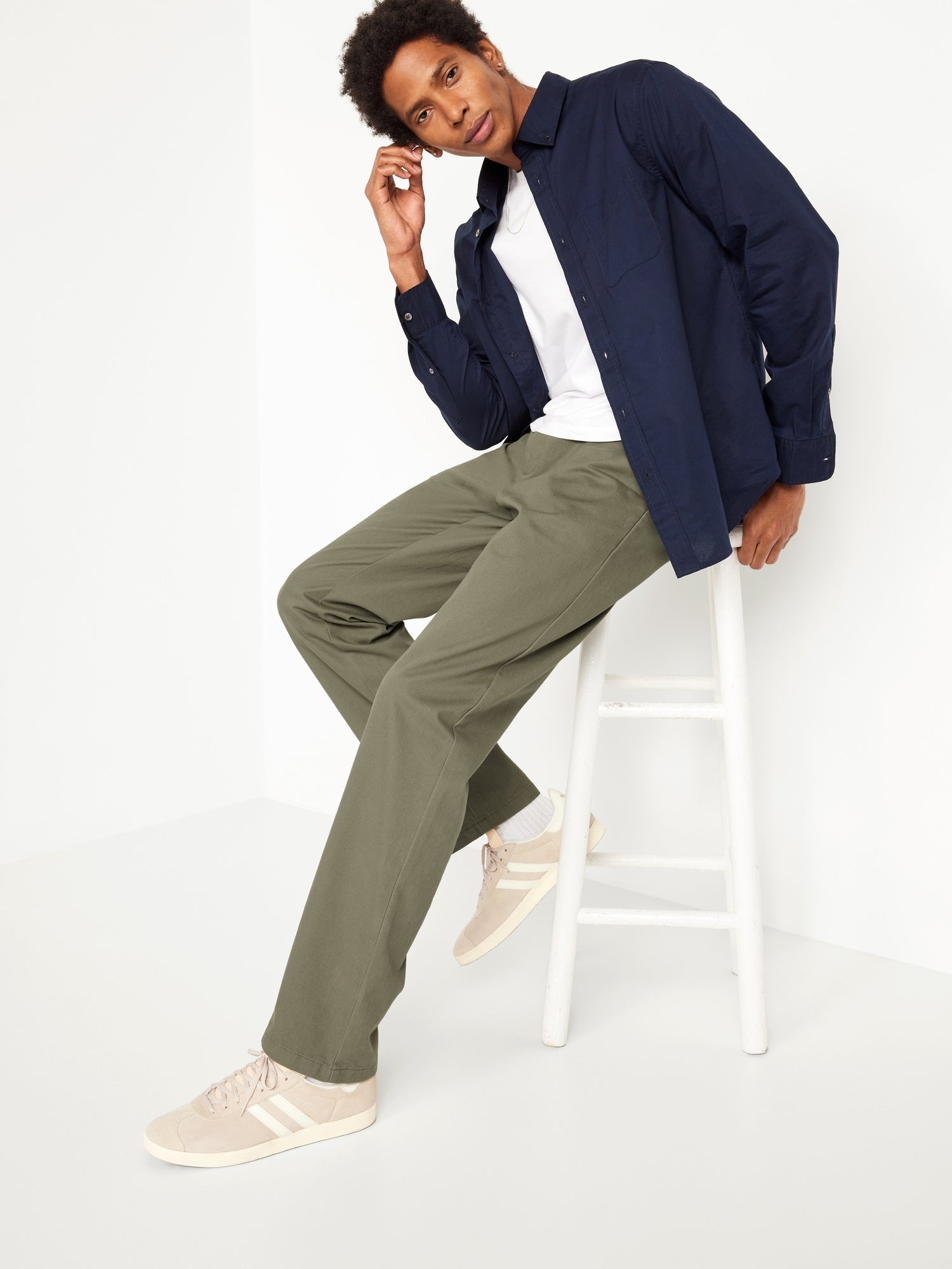 Chinos 90's Straight Everyday Flex-Waist Pants