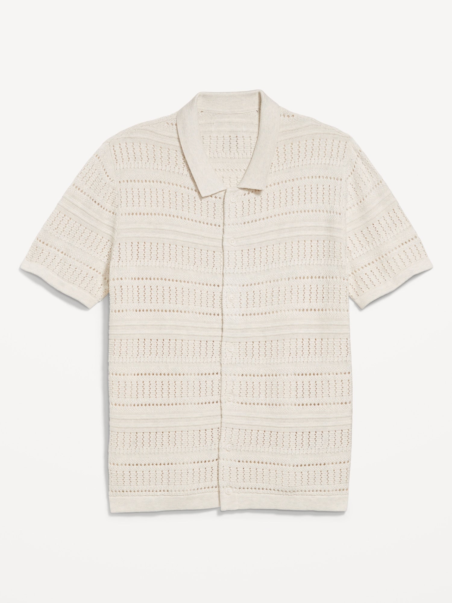 Open-Stitch Sweater