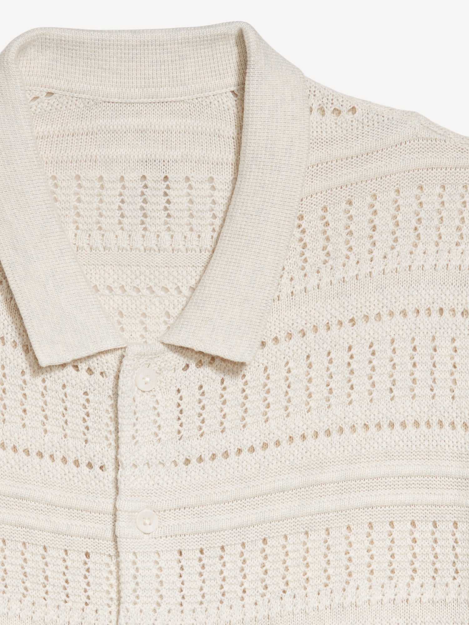 Open-Stitch Sweater