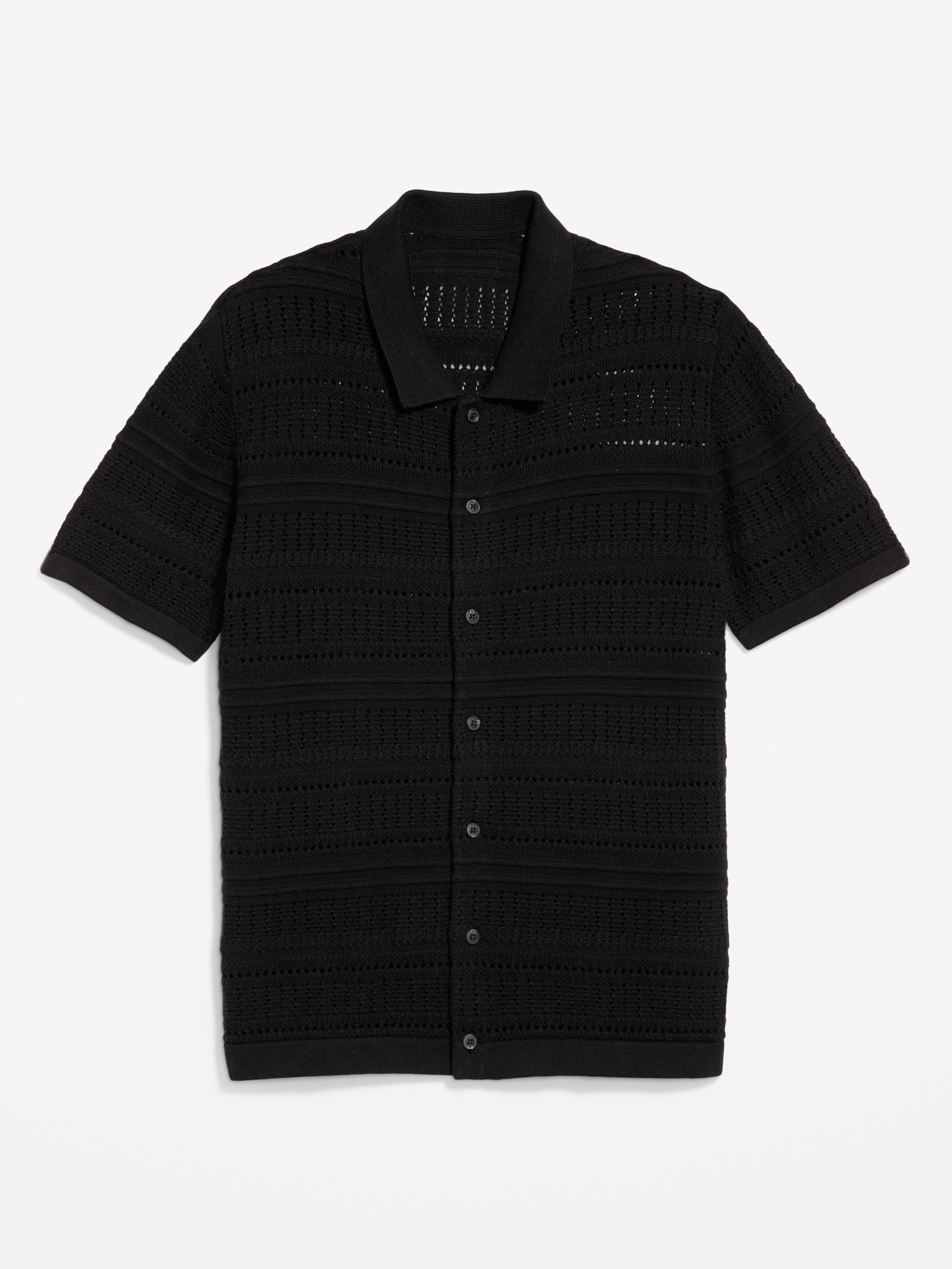 Open-Stitch Sweater