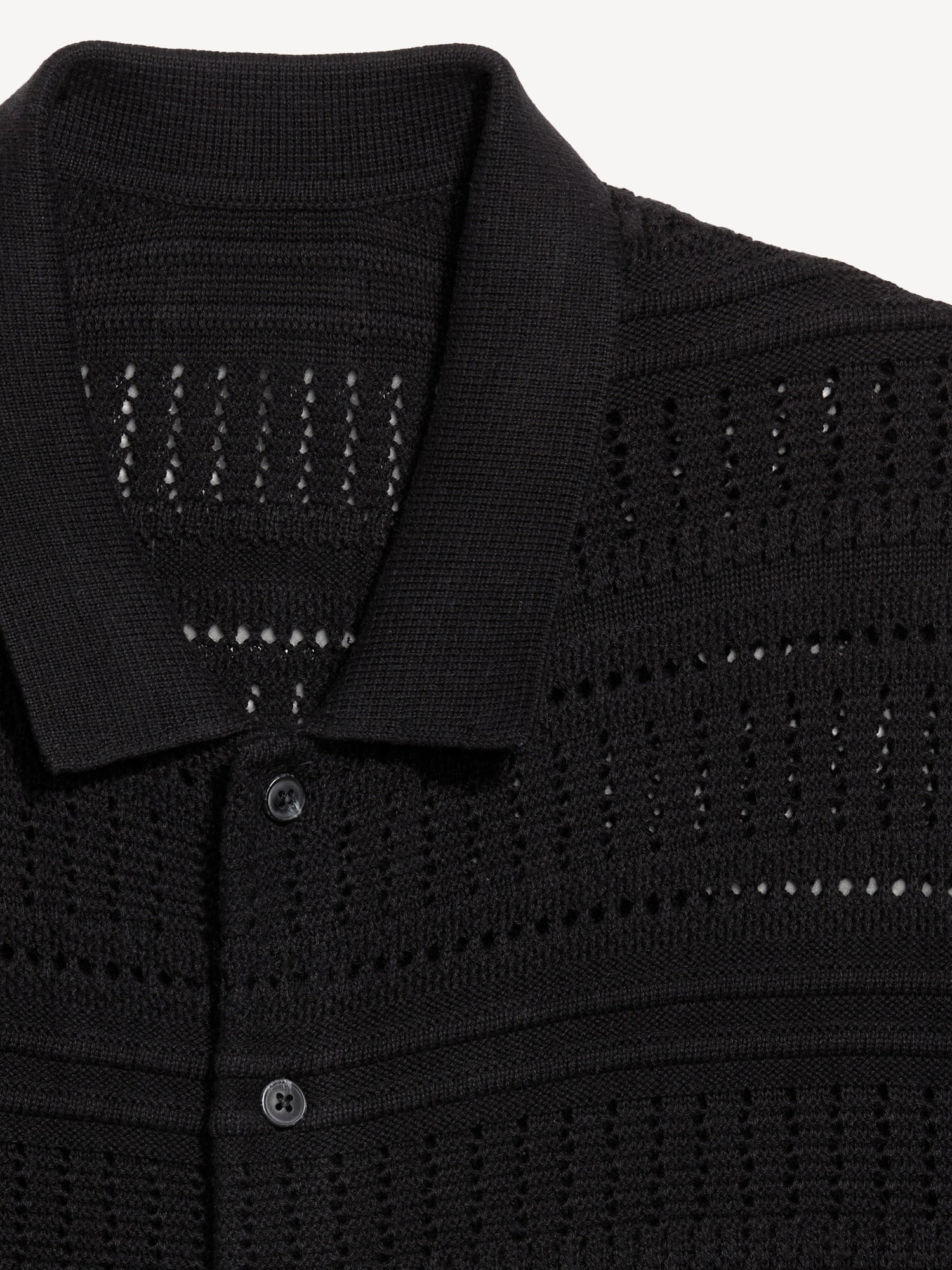 Open-Stitch Sweater