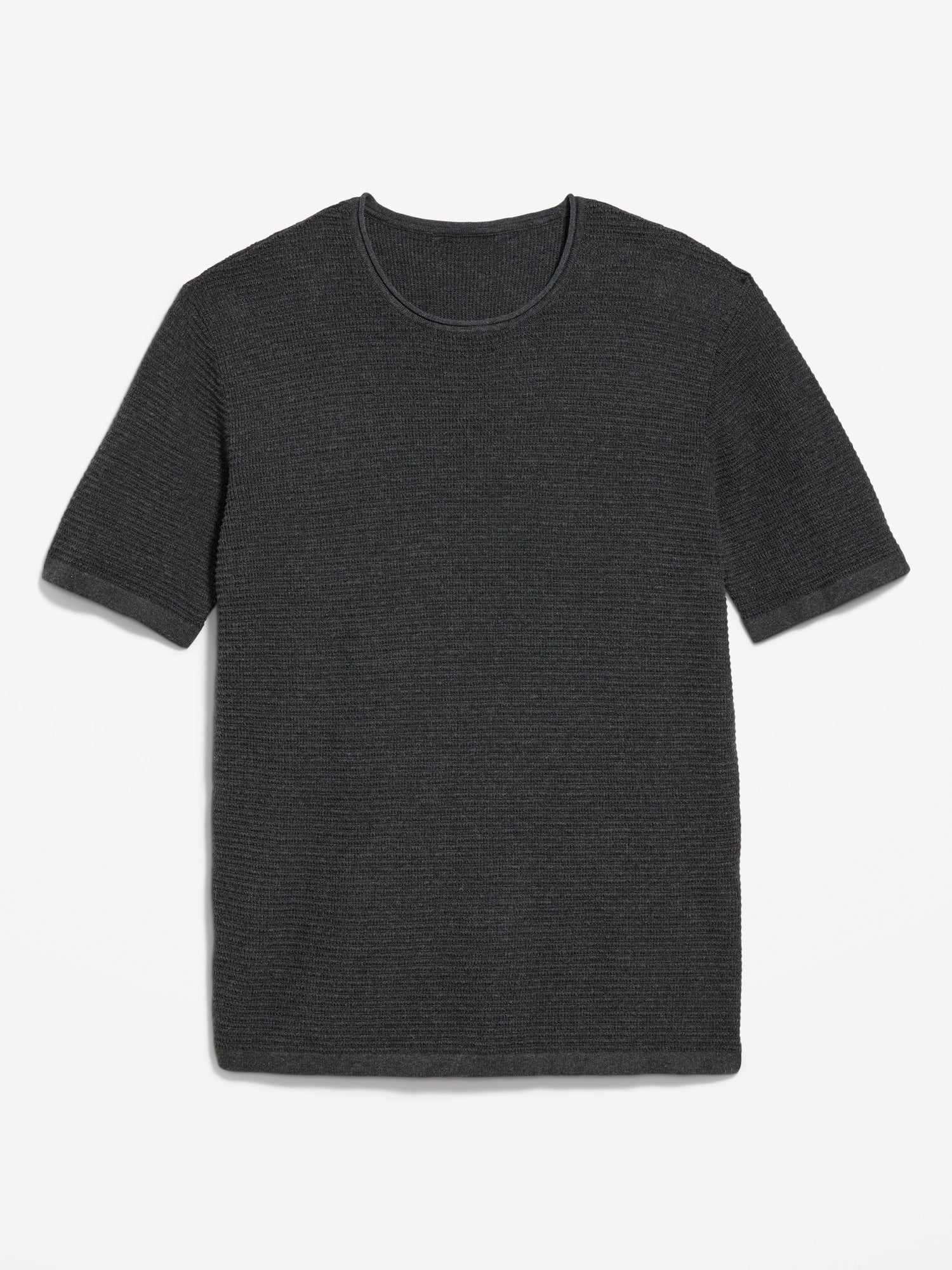Sweater-Knit T-Shirt