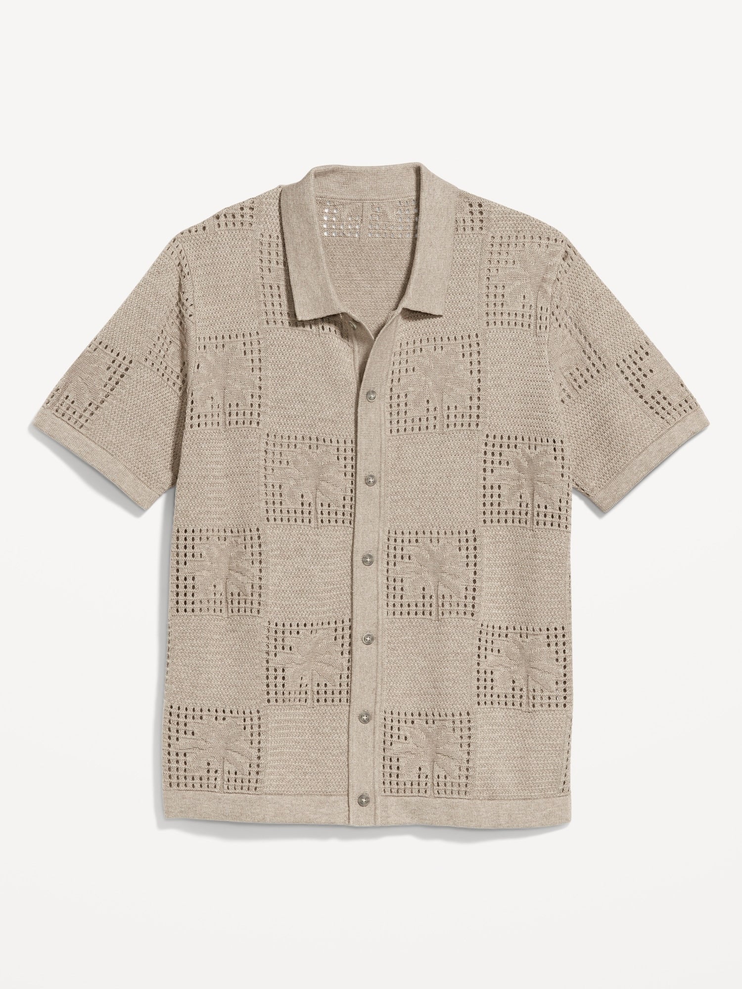 Open-Stitch Sweater