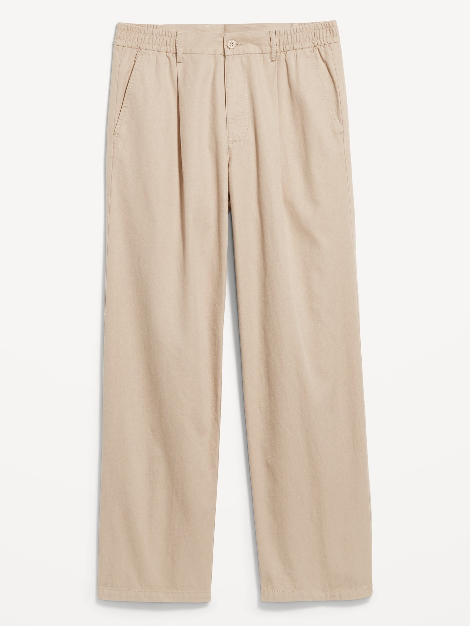 Baggy Pleated Chino Pants