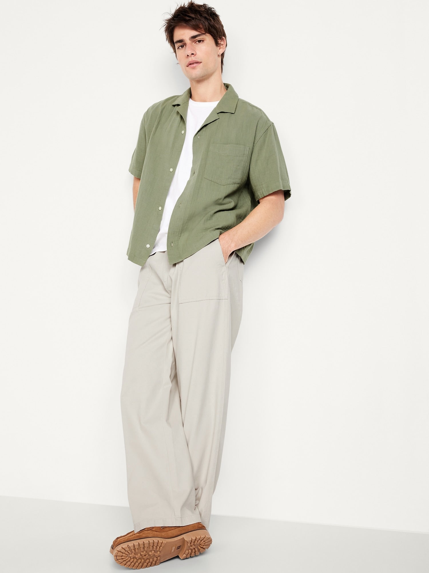 Chinos Baggy Soft Workwear Pants