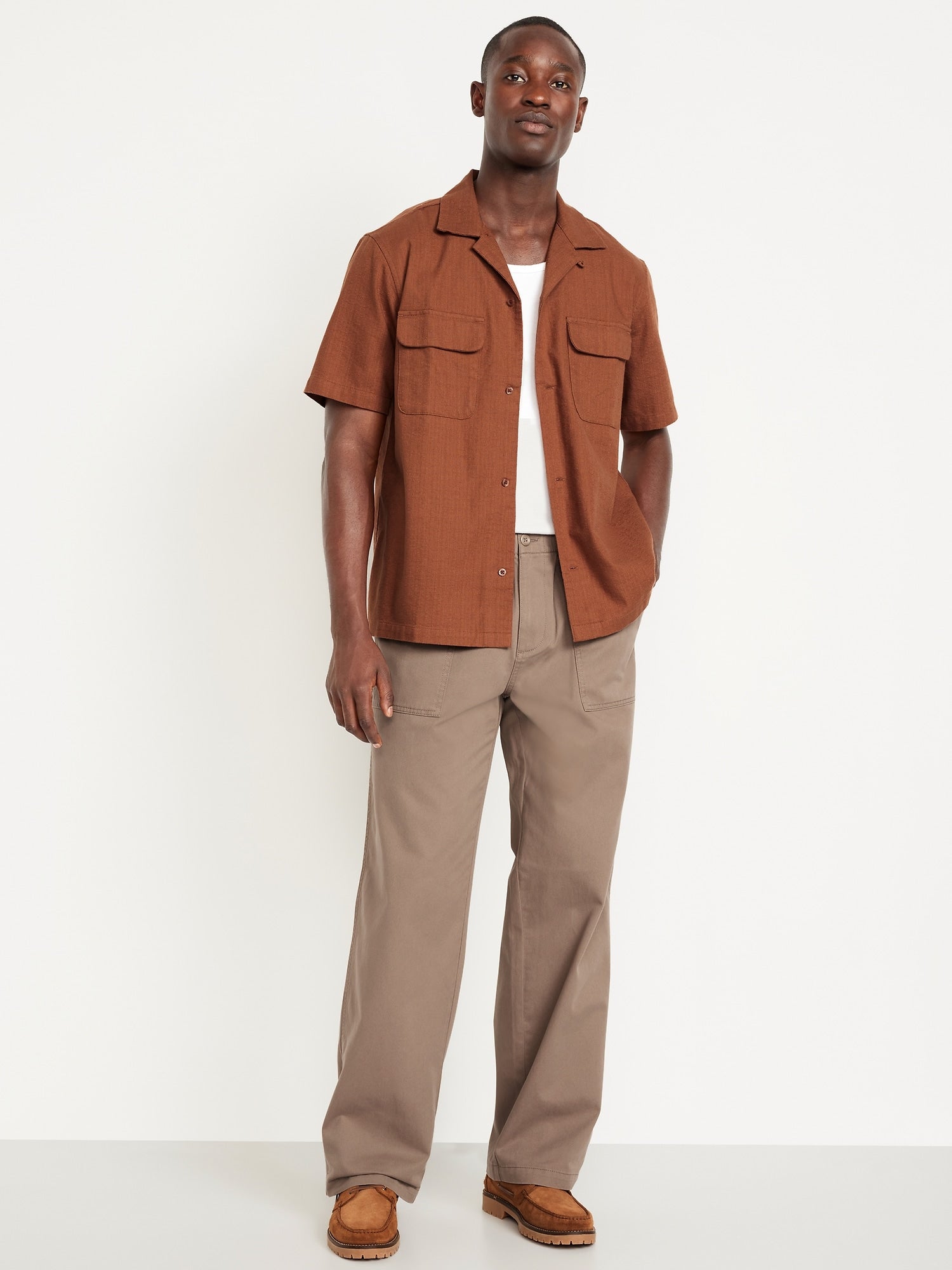 Chinos Baggy Soft Workwear Pants