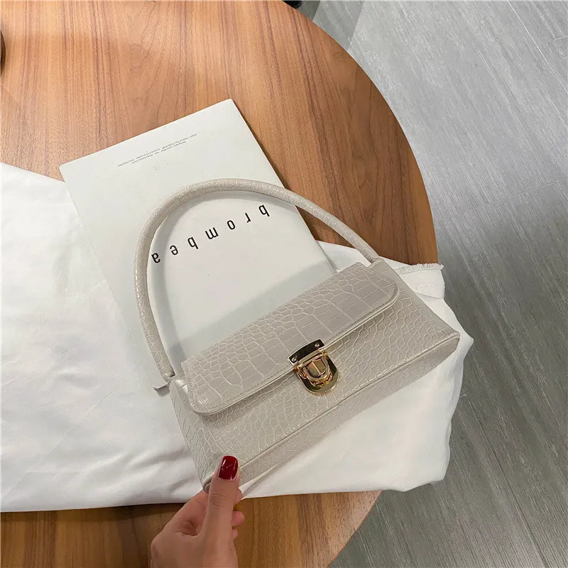 Women Fashion Stone Pattern Shoulder Bag
