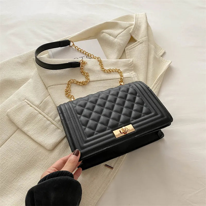 Women Square Chain Shoulder Bag