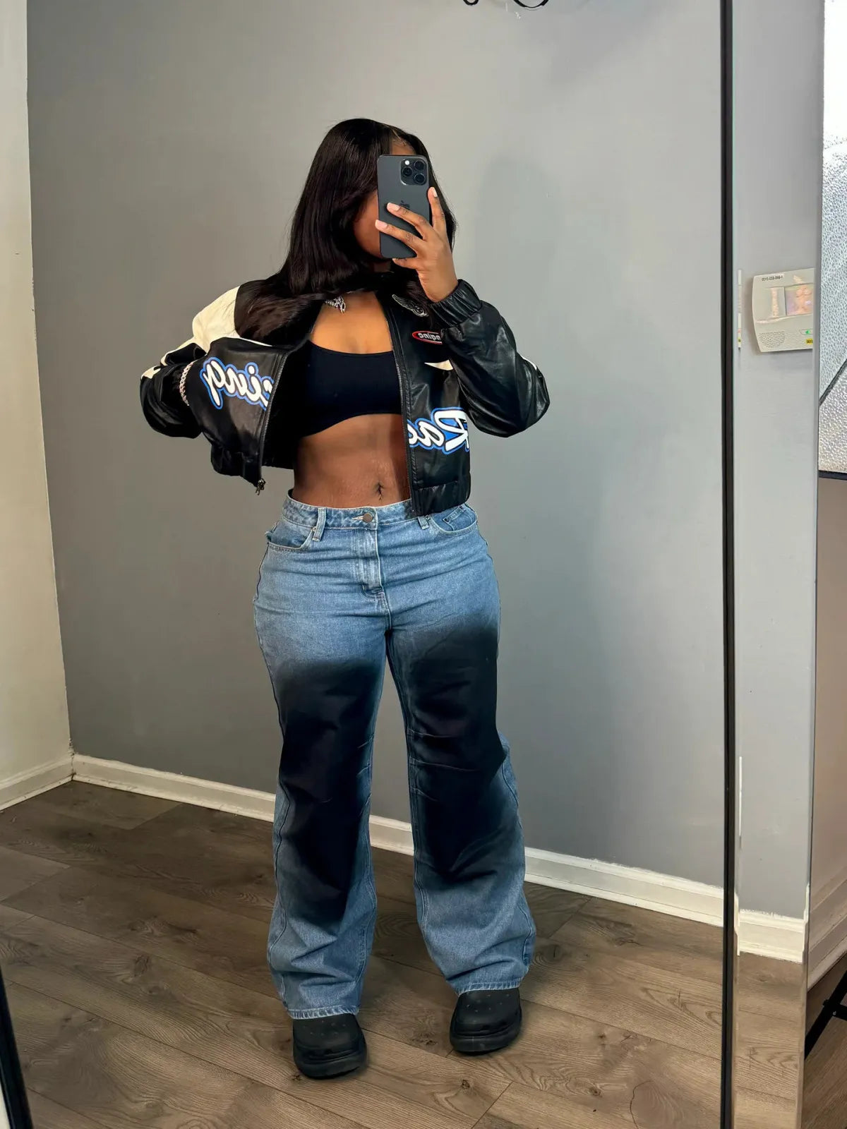 Loose Straight-Leg Jeans