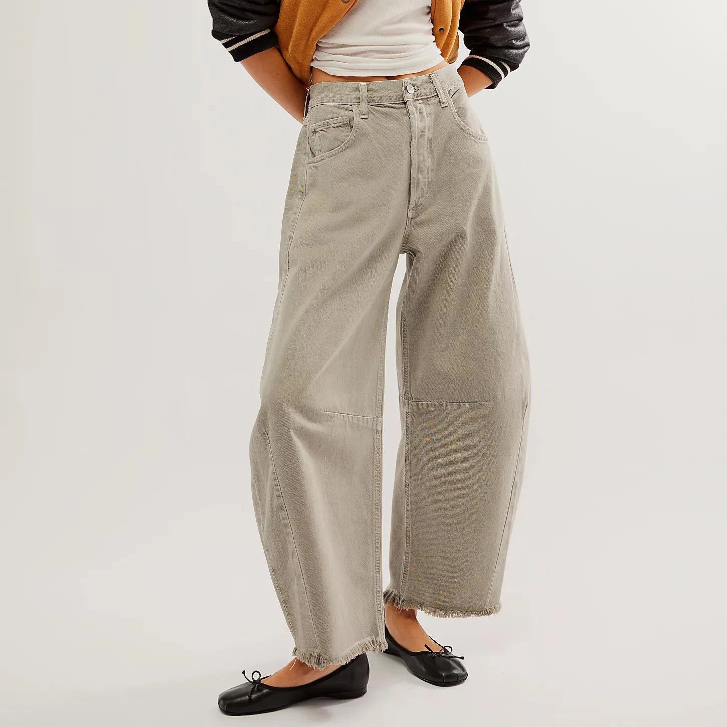 Casual Loose Straight Leg Jeans