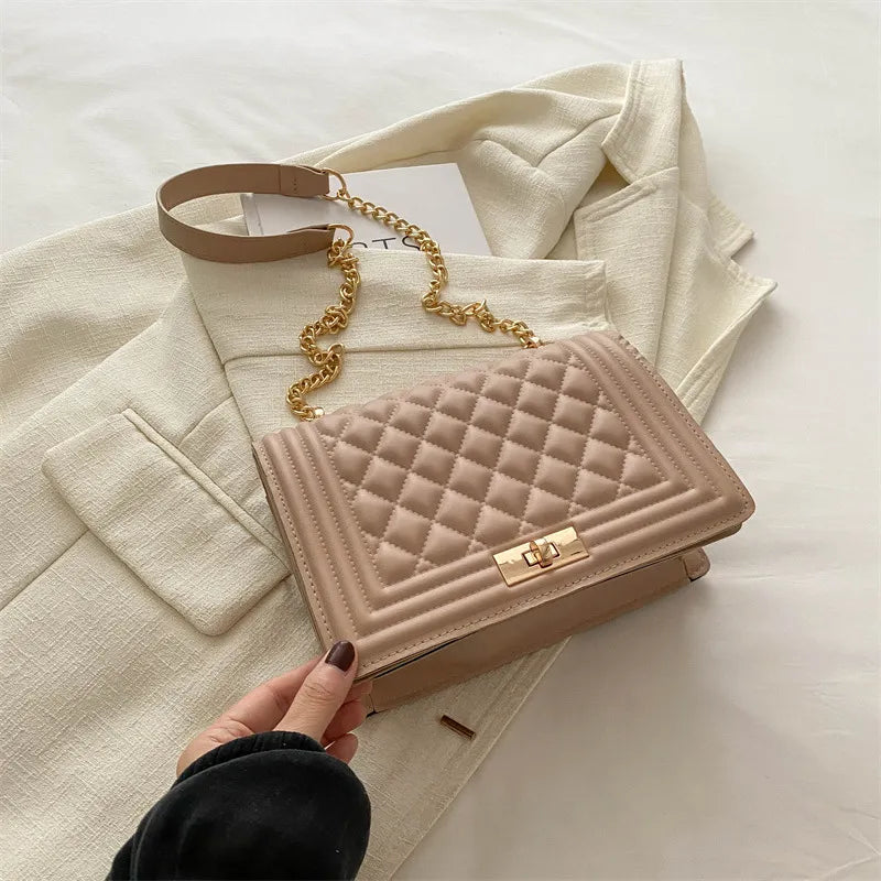 Women Square Chain Shoulder Bag