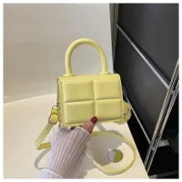 Fashion Solid Color Mini Crossbody Bag