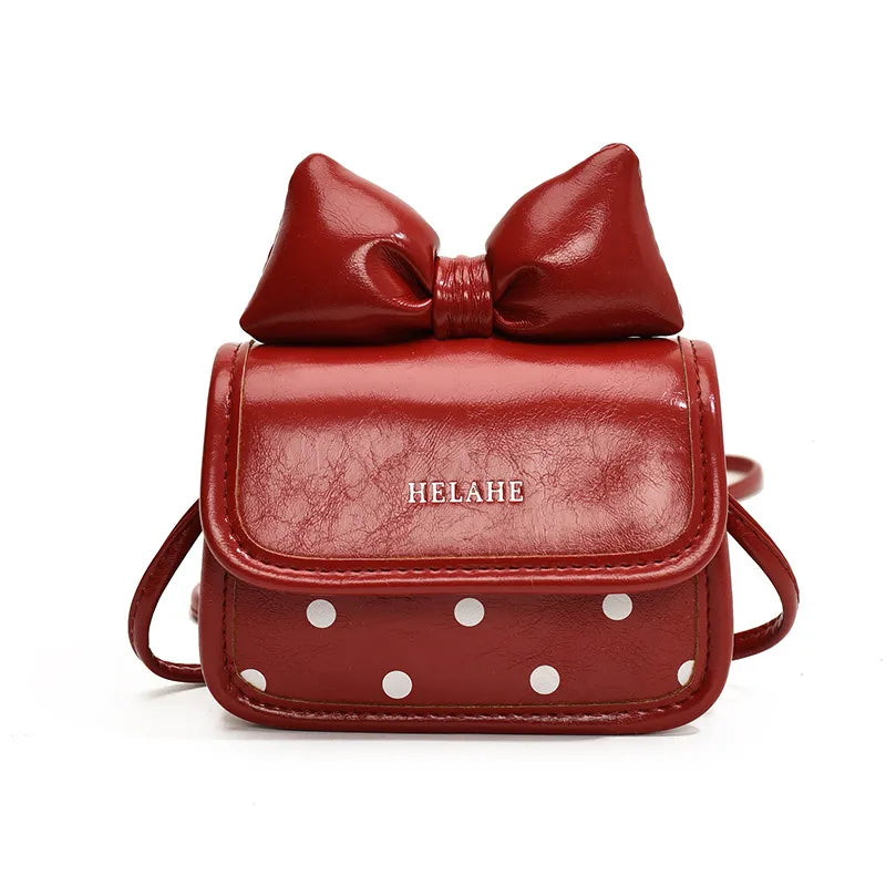 Fashion Children Bow Mini Crossbody Bag