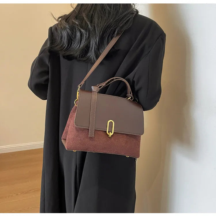 Women Fashion Retro Simple Shoulder Bag