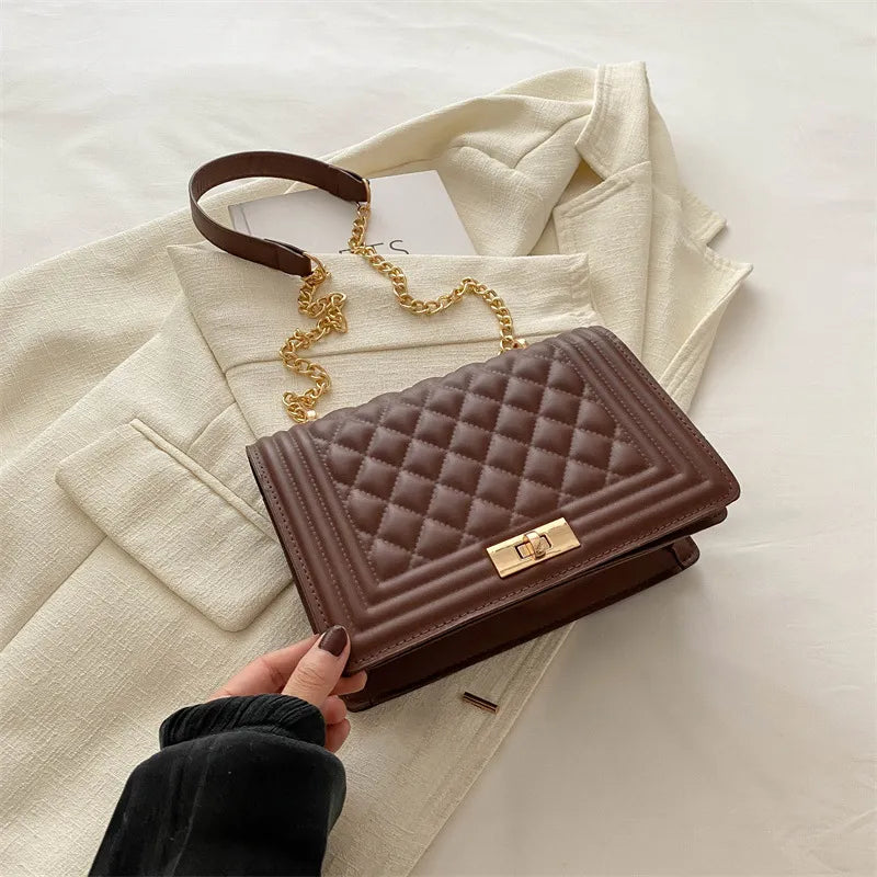 Women Square Chain Shoulder Bag