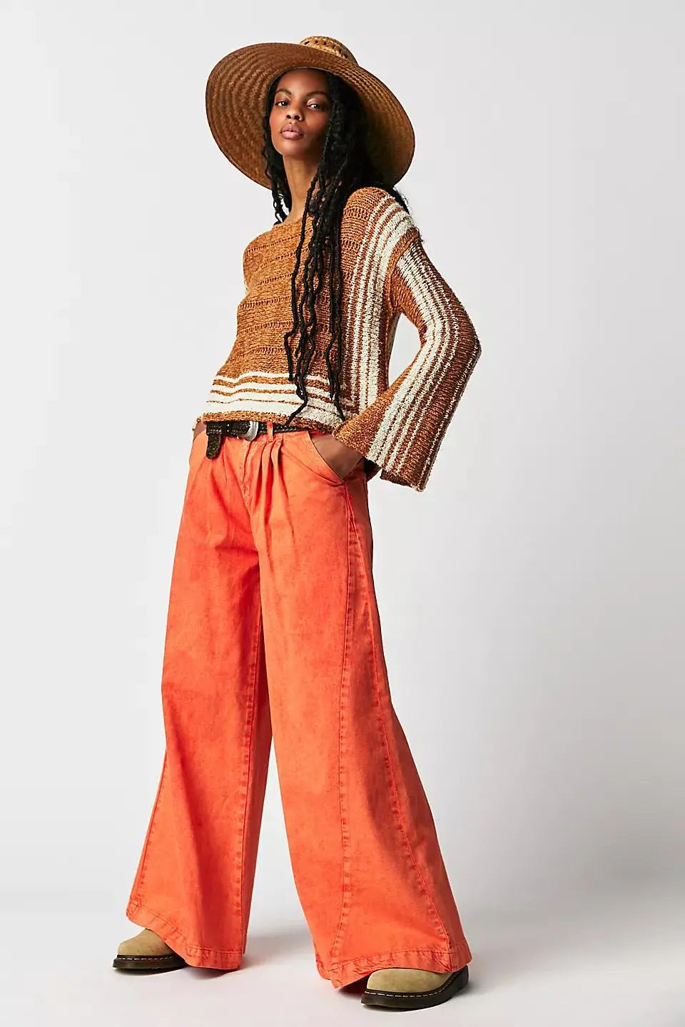 Casual Wide Leg Jeans