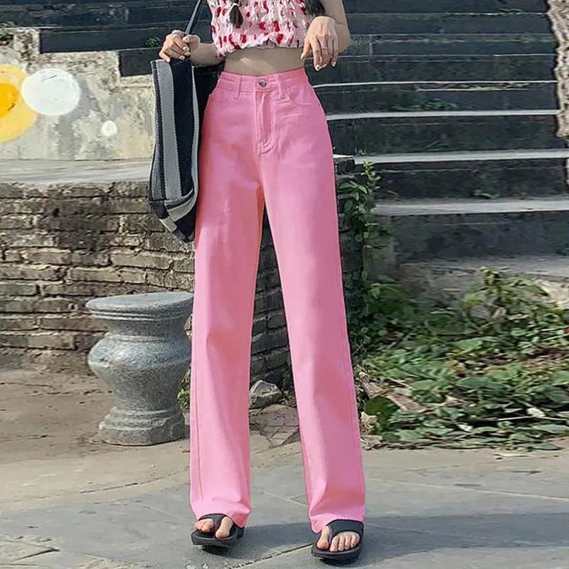 Fashion Loose Casual Straight Jeans
