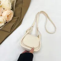 Women Fashion Casual Solid Color Mini Crossbody Bag