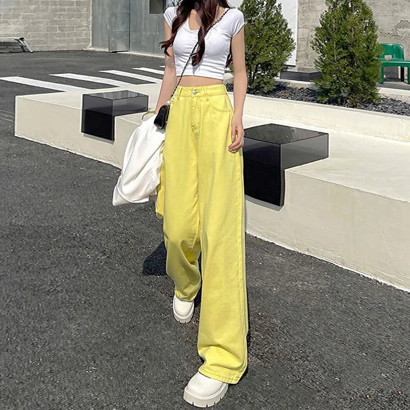 Fashion Loose Casual Straight Jeans