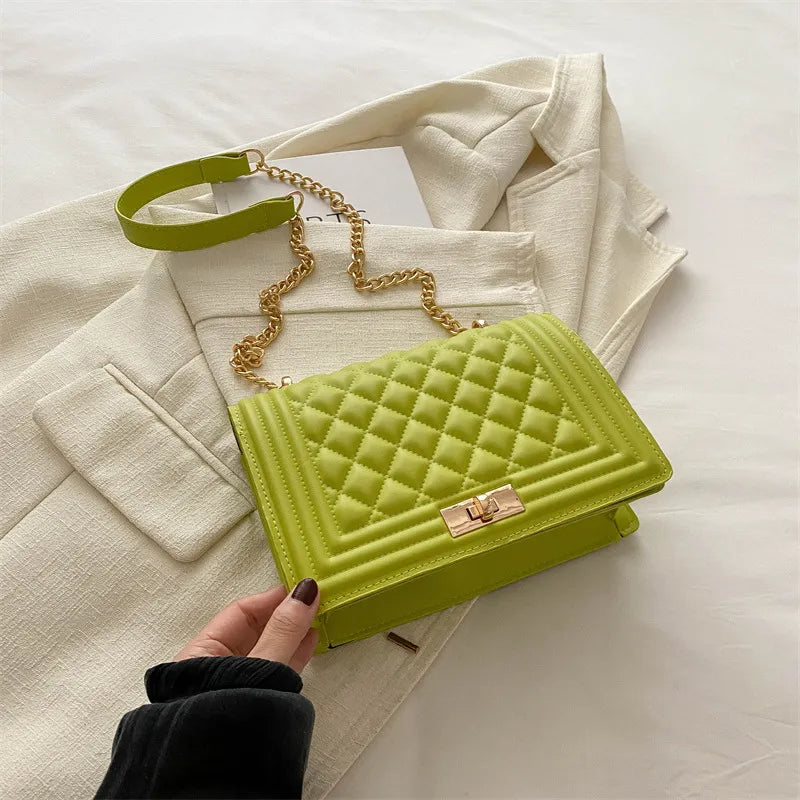 Women Square Chain Shoulder Bag