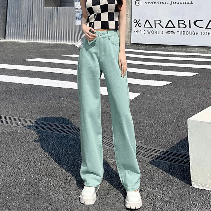 Fashion Loose Casual Straight Jeans