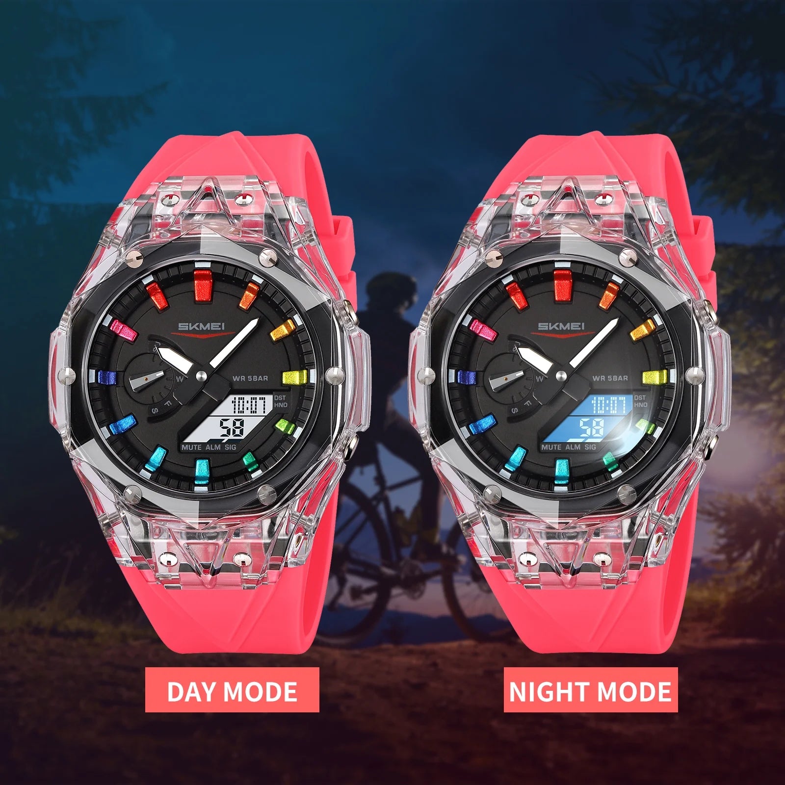 Mens Digital Watch Sports Military Multifunctional Watches